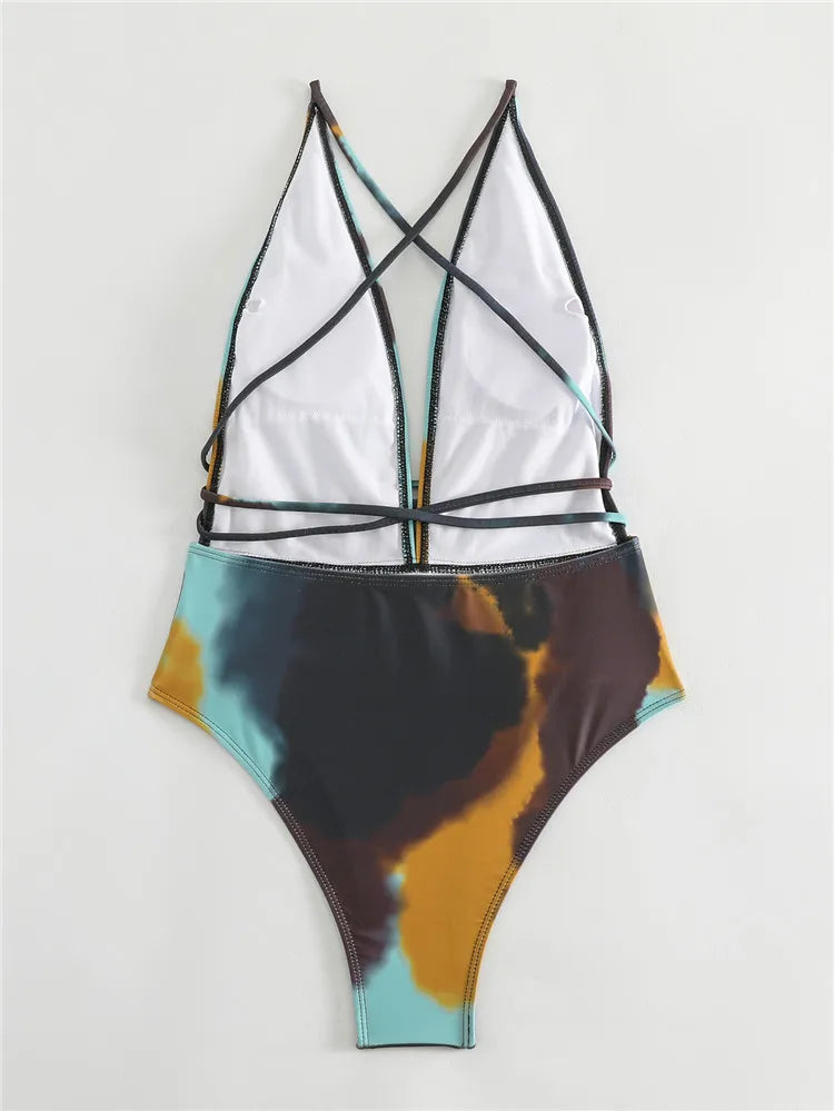 The Coral Current Monokini