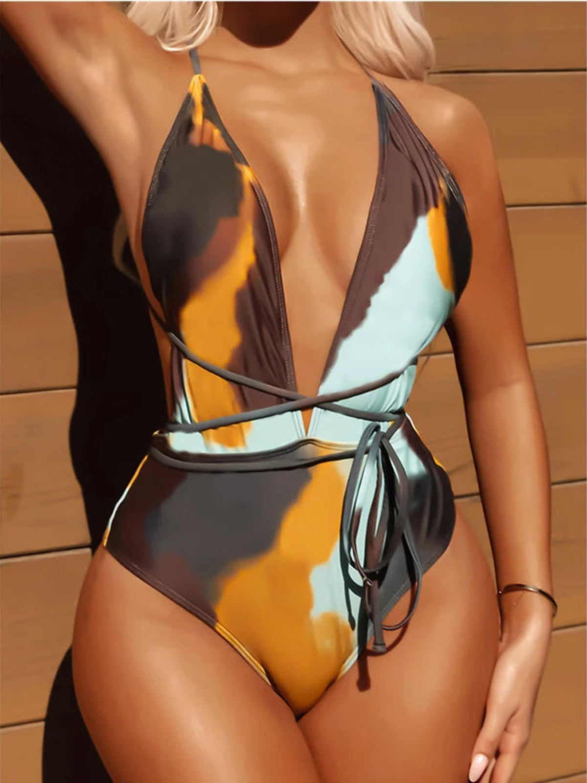 The Coral Current Monokini