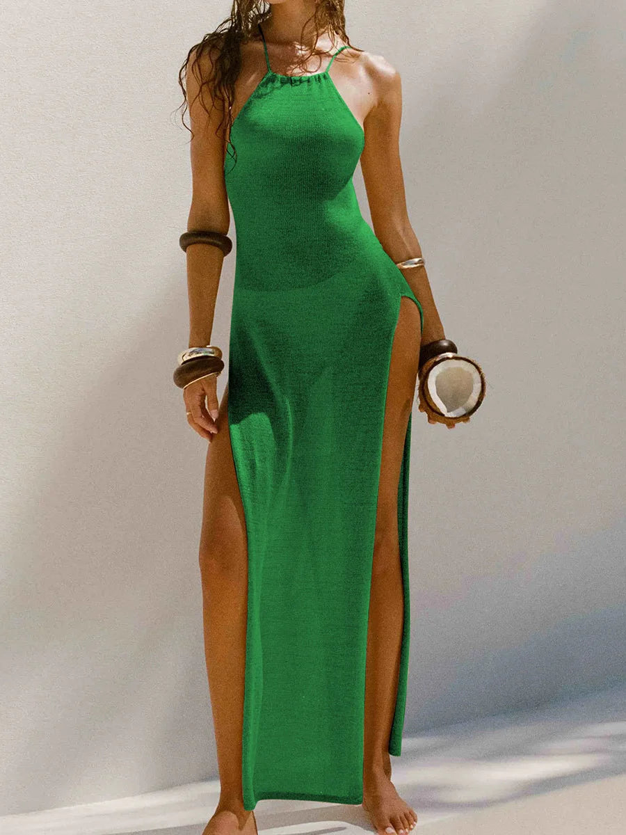 Island Siren Slit Dress